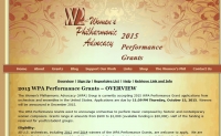 Women's Philharmonic Advocacy Grant Application Process